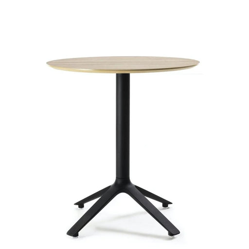 TOOU EEX - Dining Table with Wooden Top - Round Natural