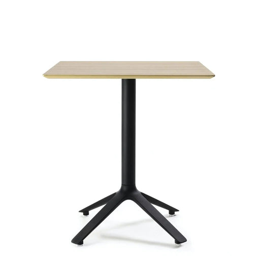 TOOU EEX - Dining Table with Wooden Top - Square Natural