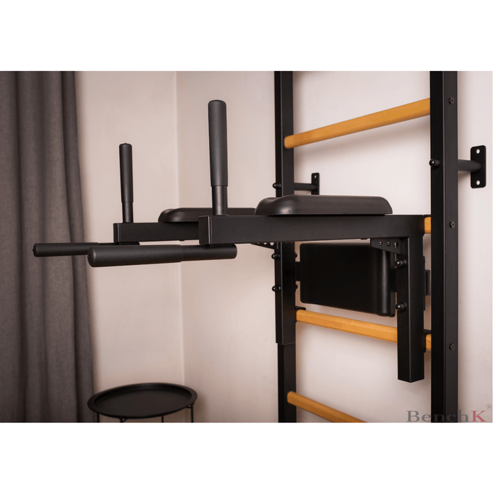 BenchK 722 Wall Bar With Steel Pull-Up + Dip Bar - Condopreneur