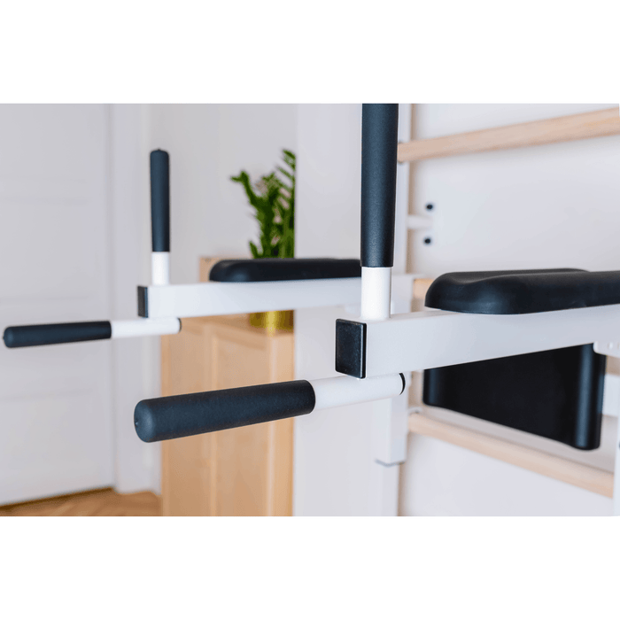 BenchK 723 Wall Bar with Pull Up Bar + Dip Bar + Bench - Condopreneur