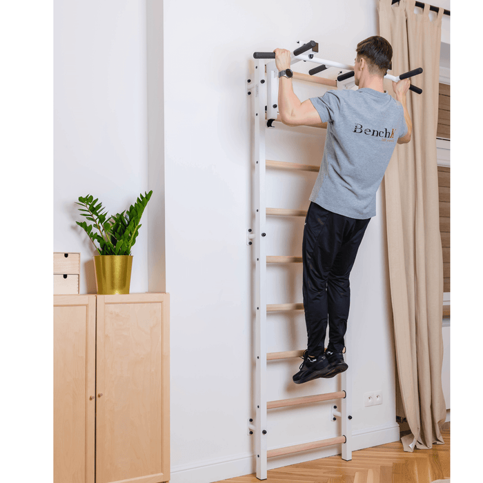 BenchK 731 Convertible Pull-Up Bar With Barbell Holder - Condopreneur