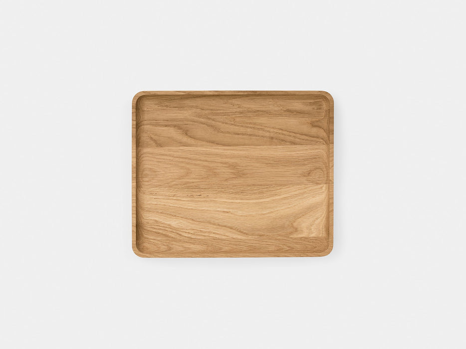 Square Oakywood Catch-All Tray Empty